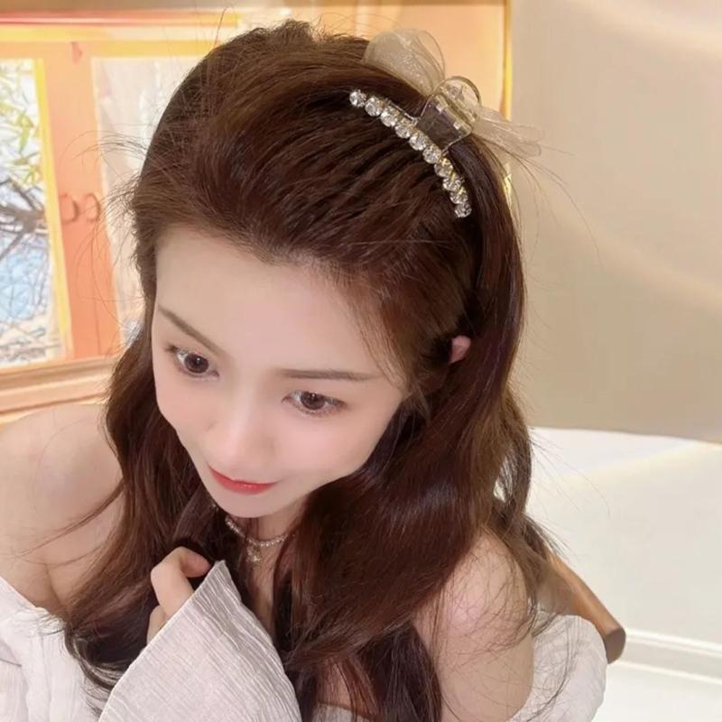 Bowknot Hairpins Bows Hair Claw Clip Stylish Bowknot Barrettes Bows Hair Clips Hair Accessories for Everyday Use