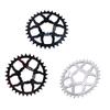 Bike Chainring 32T Round Chainwheel Hollow Aluminium Alloy Single Chain Ring Positive and Negative T
