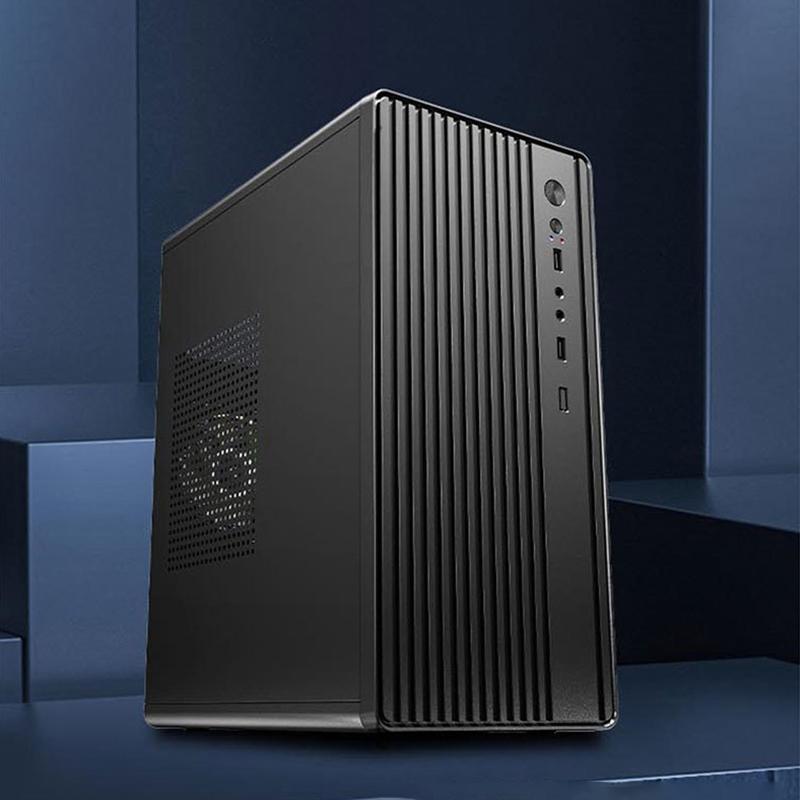 Mini Diy Computer Case For M-Atx/Itx Motherboard Atx Power Supply 240Mm Graphic Card Length Gpu 80Mm Air Cooling Fans