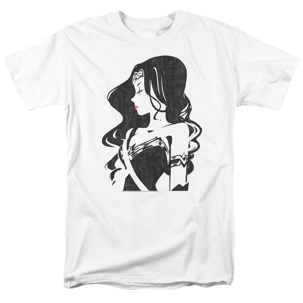 

Justice League Movie Profile Mens T Shirt White 2XL