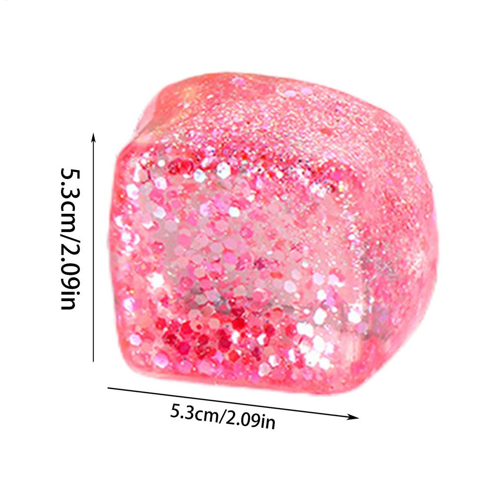 IceCube Anti-stress S quishy Toys Slow Rebound Stress Relief Ball Decompresion Fidget Toy For Adults Birthday Gifts Sensory Toy