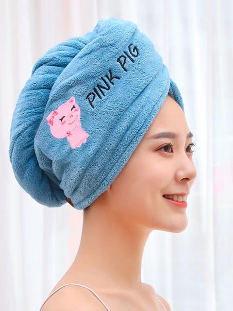 Women Hair Towel Microfiber Towel Bath Towels for Adults Home Terry Towels Bathroom Serviette De Douche Turban for Drying Hair