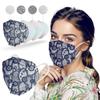 5-Layer High-Density Mask  Wind And Mist Pollution  Filter