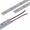12V Under Cabinet Strip Lights Car LED Interior Strip Light Rigid Hard Bars Tube Transparent Cover, 30cm, 1PC
