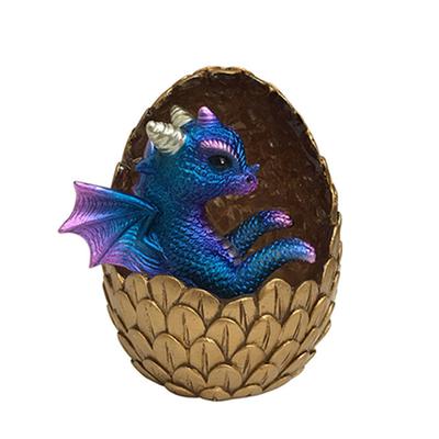 Simulationen Kristall Drachenei Ornamente Desktop Dekorationen Glänzende Harz Drachenei Ornamente Geschenk