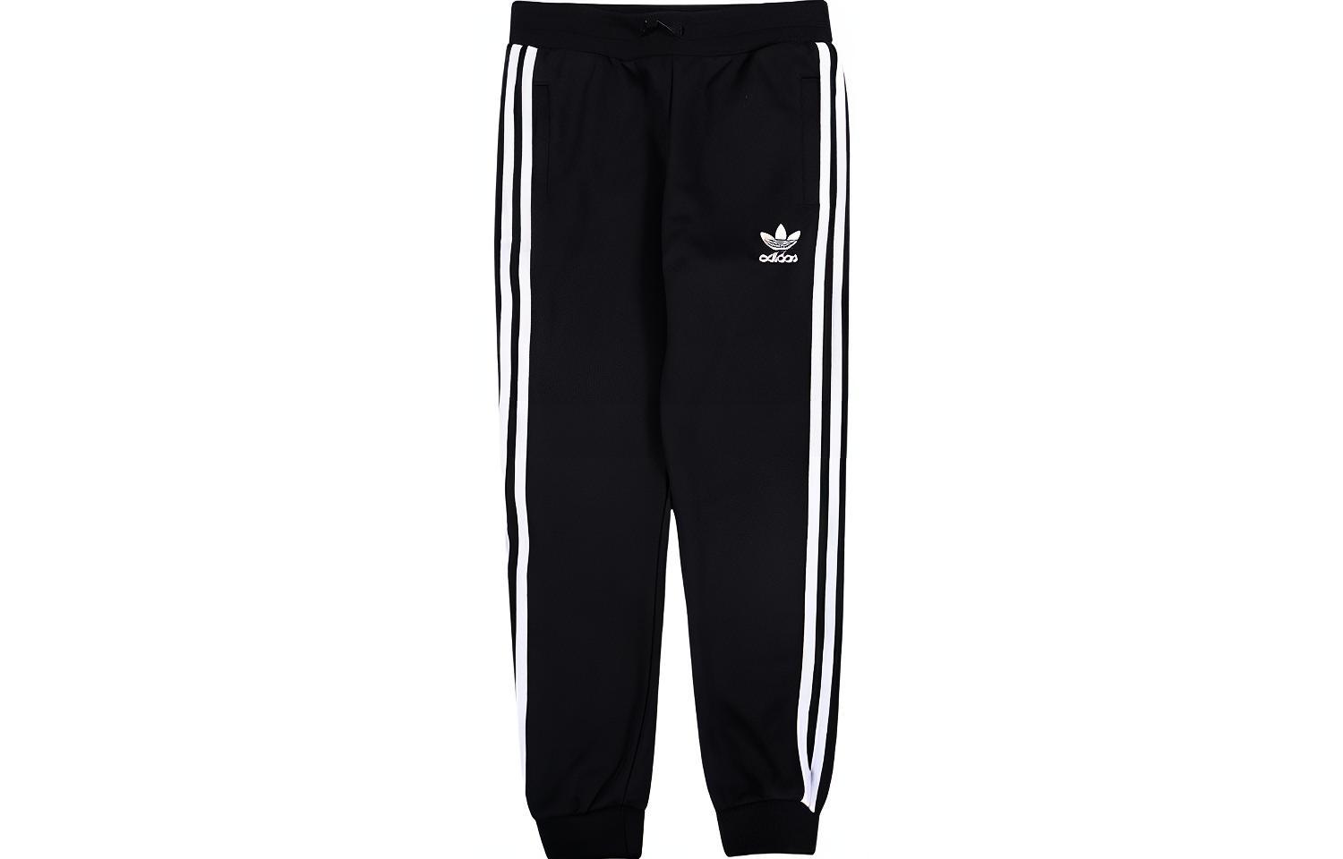 Унисекс вязаные спортивные штаны Adidas Originals Черный DV2872 140
