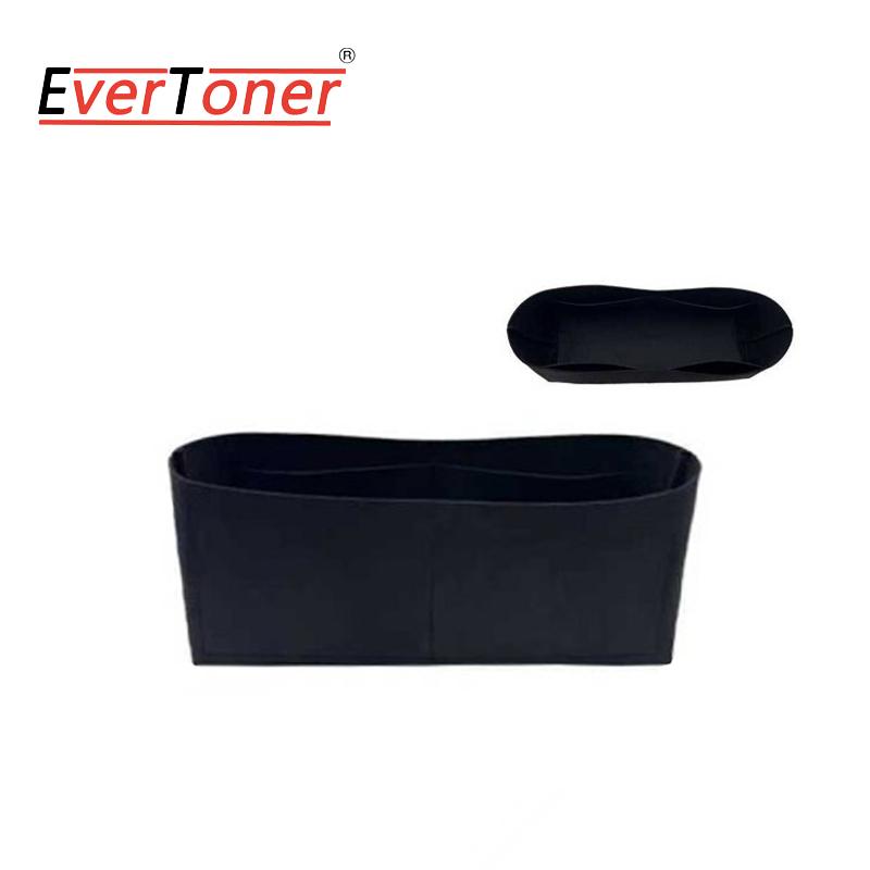 

EverToner Multi-Pocket Organizer For L Brand express Handbag Storage The Liner Bag Felt Purse Insert Handbag Liner Bag S