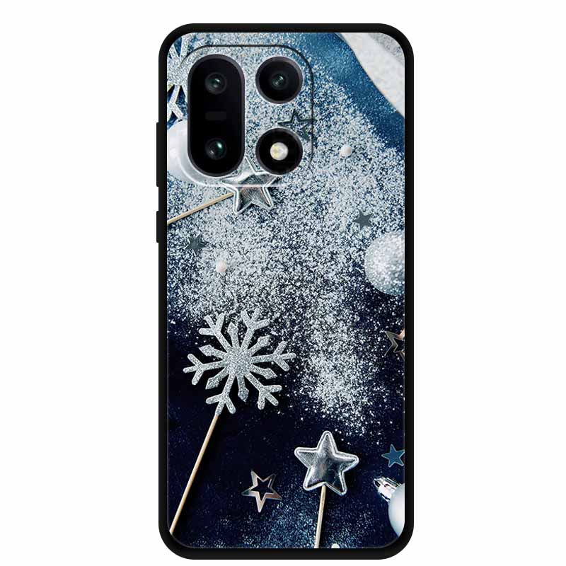 Christmas Phone Case For OnePlus 15 PLK110 Soft Silicone Christmas Tree Cover for OPPO OnePlus 1+ 15 Santa Claus Protective Case