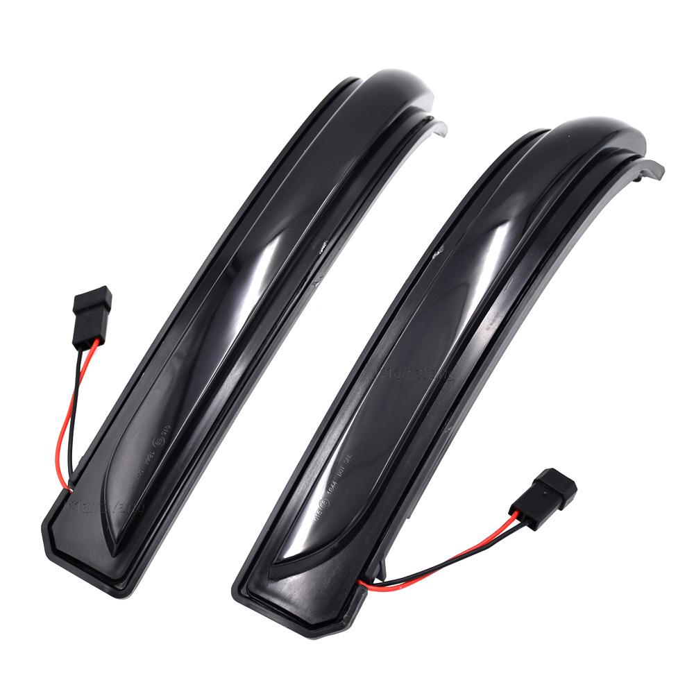 For Mercedes Benz A B Class W169 W245 Facelift 2008-2012 LED Dynamic Side Mirror Turn Signal Light Sequential Blinker Lamps