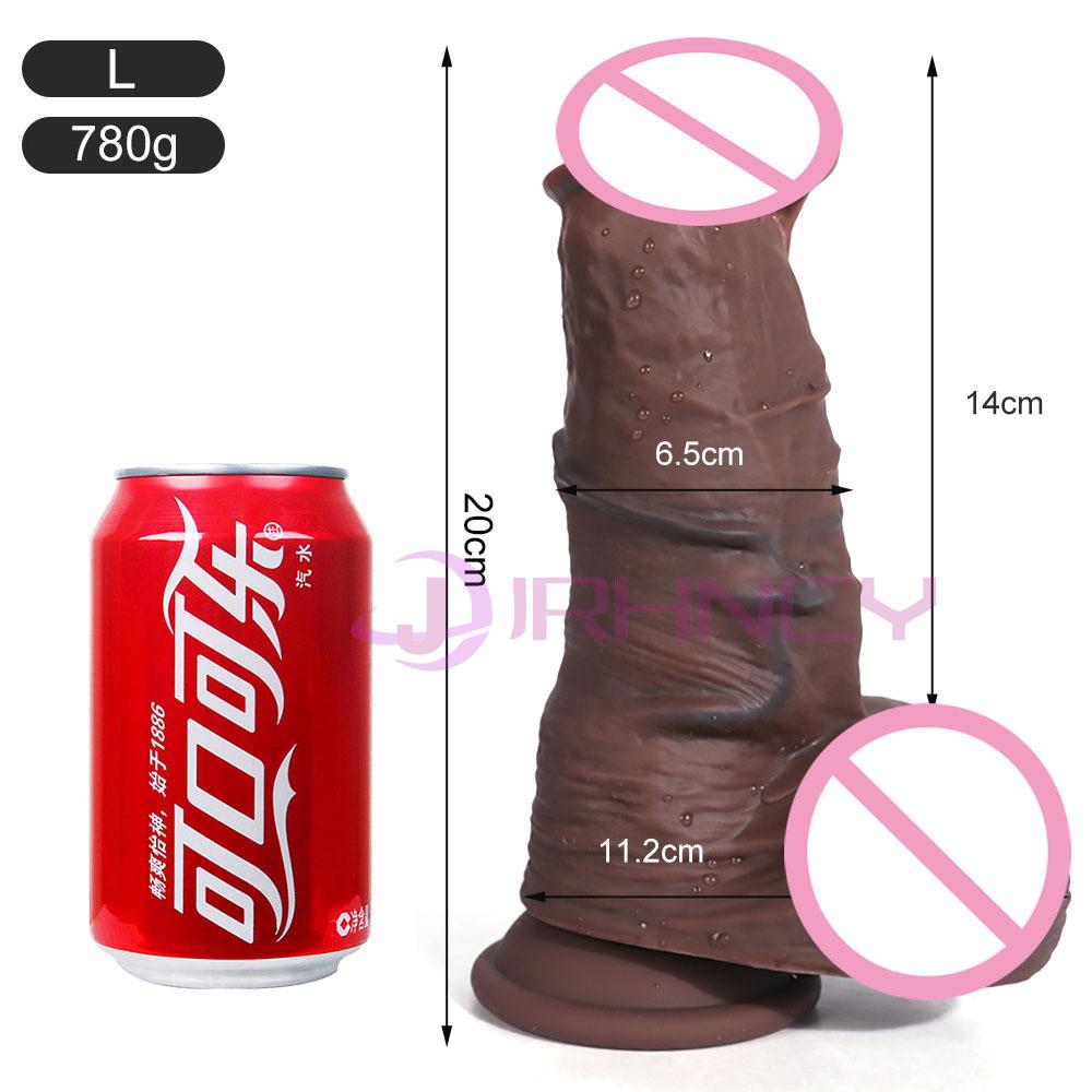 Super Realistic Dildo For Women Huge Silicone Penis Female Masturbation Fake Dildo with Suction Cup Adult Sex Games No Vibrator