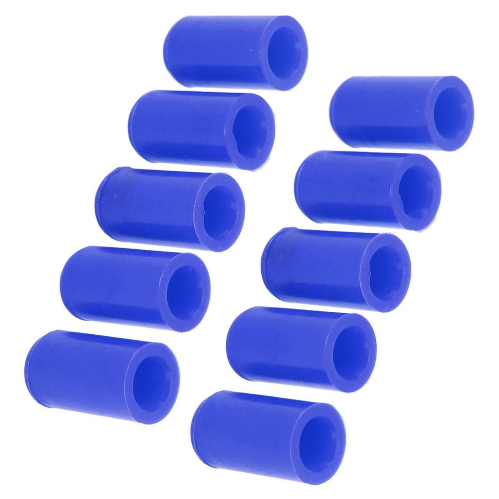 10 Stück 10mm Automobil-Vakuumschlauchkappe Silikon Wasserdicht Ozonbeständig Flexibel Ansaugung Vakuum