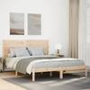 VidaXL Extra Long Bed Frames Without Mattress 160x210 Cm Solid Wood, Bedroom Furniture, Bed Base, Wooden Bed, Bed, 3309273