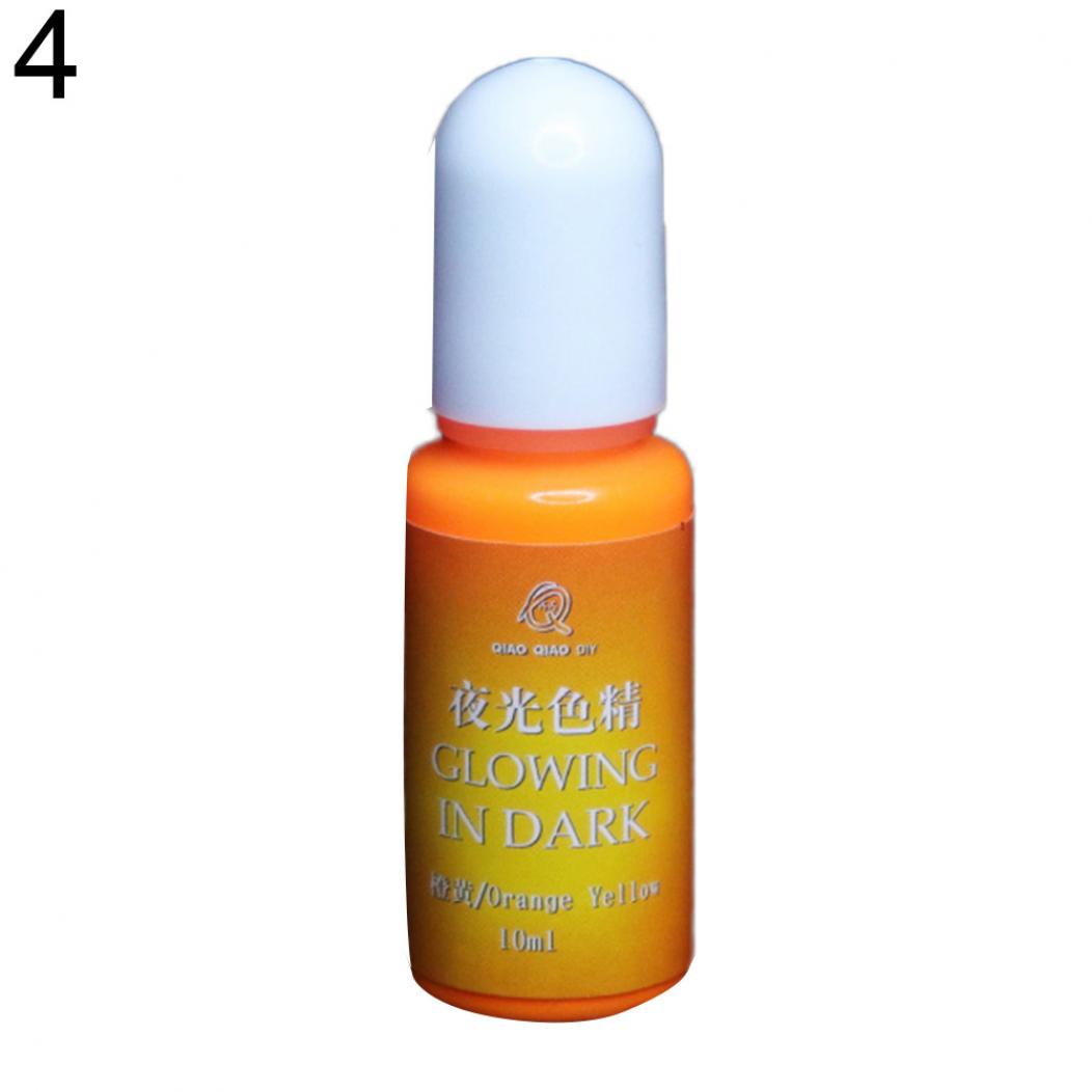 

Yousheng 20 цветов светящаяся пигментная краска УФ-смола эпоксидная смола DIY изготовление поделок ювелирных изделий оранжевый/жёлтый