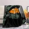 Master Chief  Print Flannel Blanket, High Quality Comfortable for All Seasons, Home Decor, Warmth and Comfort