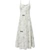 Giovanni Valentino Women's Floral High-Waist Suspender Dress