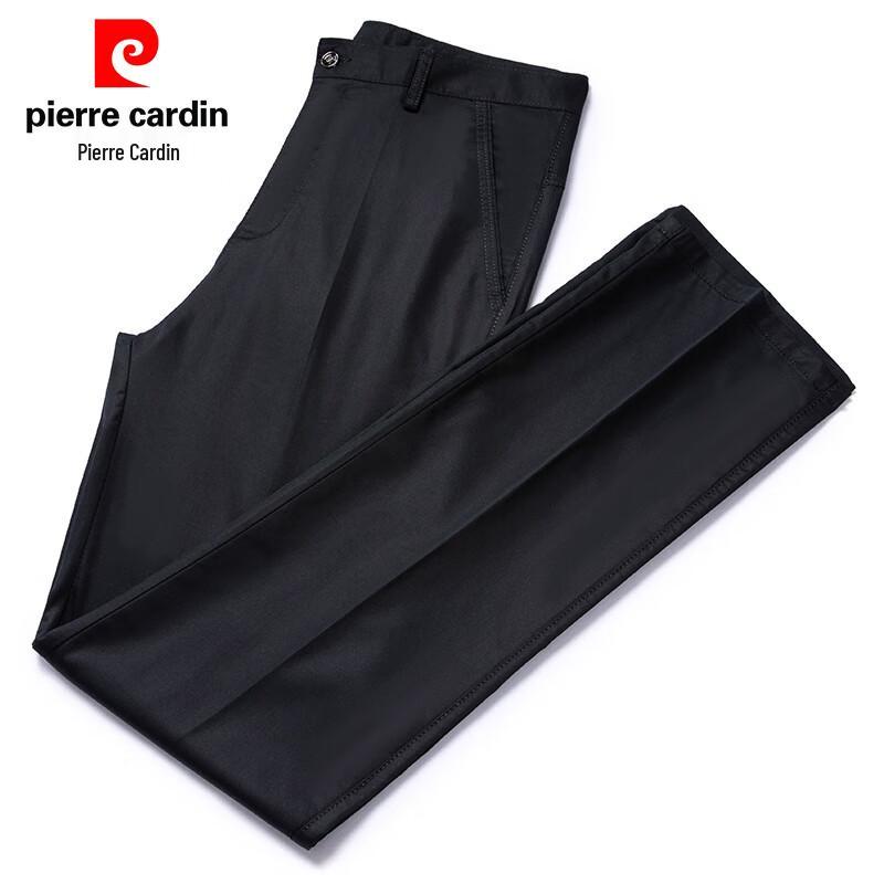 Pierre Cardin Men's Tencel Blend Wrinkle-Resistant Straight Casual Pants