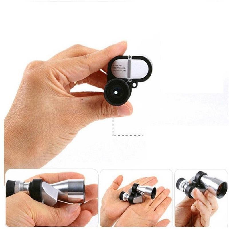 Corner 8x20 Mini Monocular Camera Phone Night Vision Outdoor Factory Wholesale Cross-border Foreign Trade