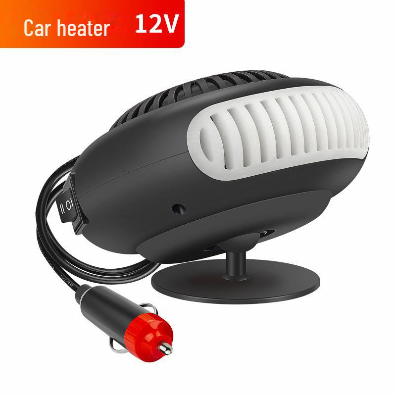 12V Car Heater & Defogger: Fast Hot/Cold Air Dryer for Glass