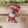 Christmas Sock Gift Bag Christmas Decorative Sock Christmas Eve Christmas Gift Children's Christmas Tree Pendant Candy Bag
