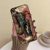 Elephant Mandala Aztec Phone Case For iPhone 17 Pro Max 14 13 12 11 15 16 Pro Max mini Plus 16e 17 Air Cover Funda