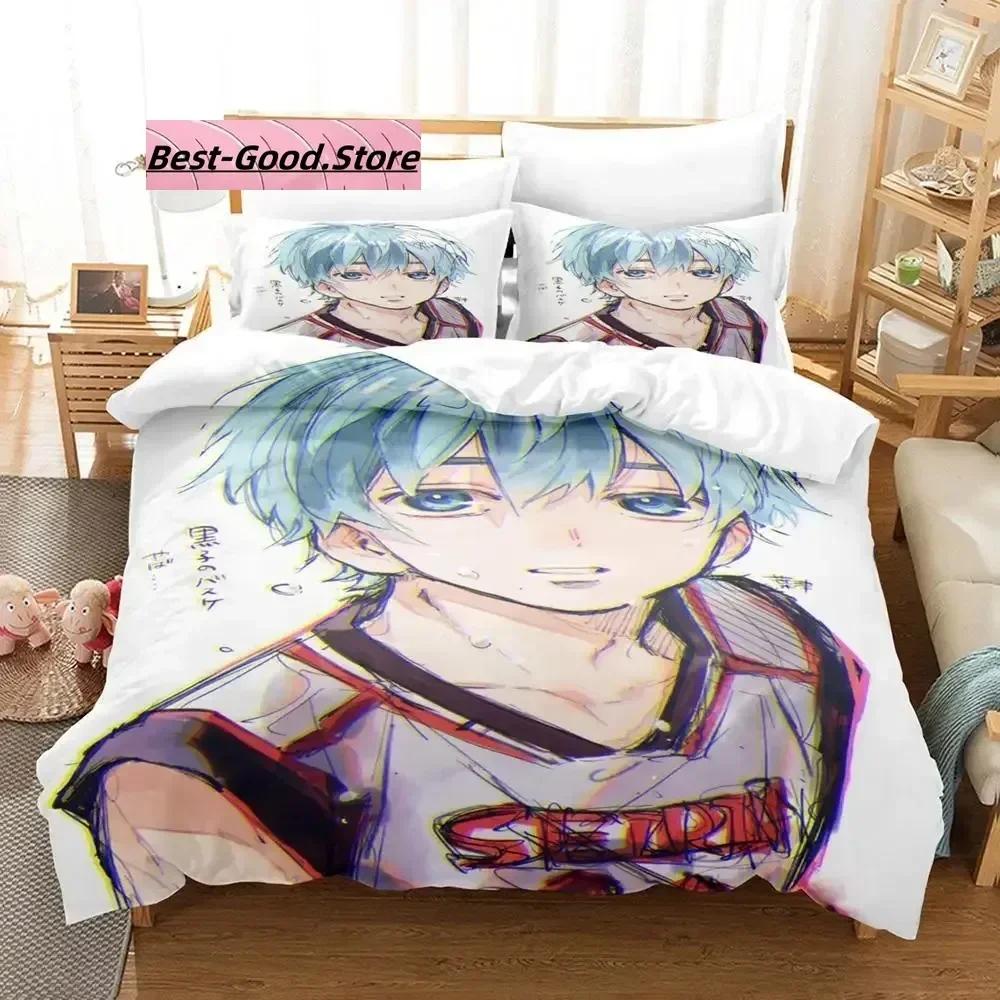 Comforter Kuroko'S Basketball Bedding Set Single Twin Full Queen King Size Bed Set Aldult Kid Bedroom S 3D Print Anime