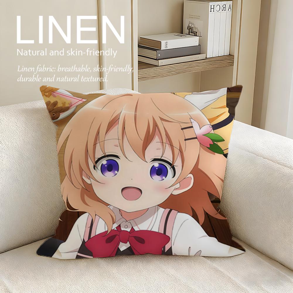 Cute Is the Order a Rabbit Cushion Cover Pillowcase Set Pcs x x Breathable Washable Sofa Cushion Cover