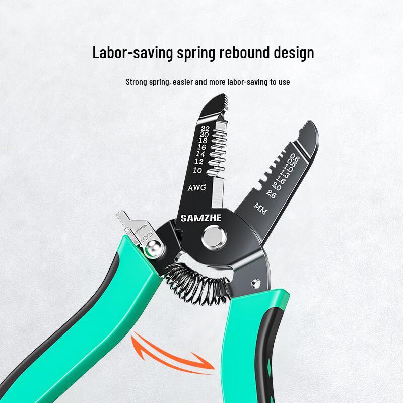 Shanze 7-inch Multi-function Wire Stripping Pliers