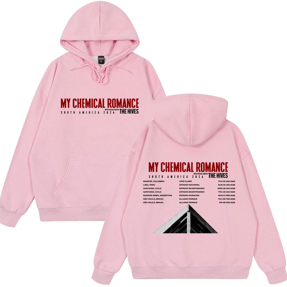 My Chemical Romance men's hoodie spring/autumn oversized sweatshirt Rock Emo Classic style versatile streetwear