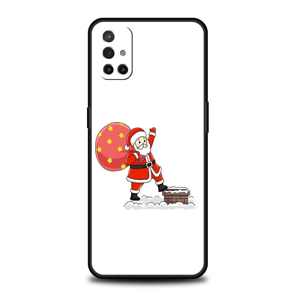 Phone Case For OnePlus 12 11 10 9 Pro 9T 12R 10R 9R 9RT 10T 8T 8 7 6T 7T Nord 2T CE 2 5G N200 N10 Cover Christmas Santa Claus