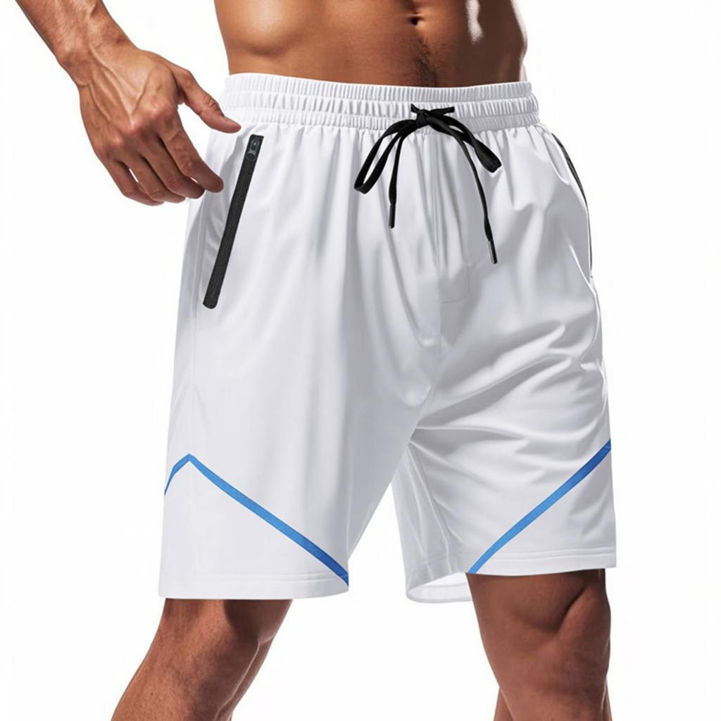 Men's Light Luxury Leisure Beach Basketball Five Point Sports Shorts