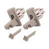 Precise Fit Sun Visors Clip Holder High Strength ABS Construction For Select Car Models Secure Antislip Design Easy Snap Installation