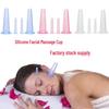 Food-Grade Silicone Facial Cupping Device for Moisture Absorption & Massage