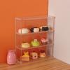 1Pc 1:12 Dollhouse Miniature Multi-Layer Rack Cupboard Storage Shelf Display Cabinet Showcase Kitchen Home Furniture Model Decor Toy