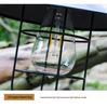 Retro Solar Hanging Lantern: Outdoor Garden, Balcony, & Courtyard Decor - Wrought Iron Atmosphere Night Light
