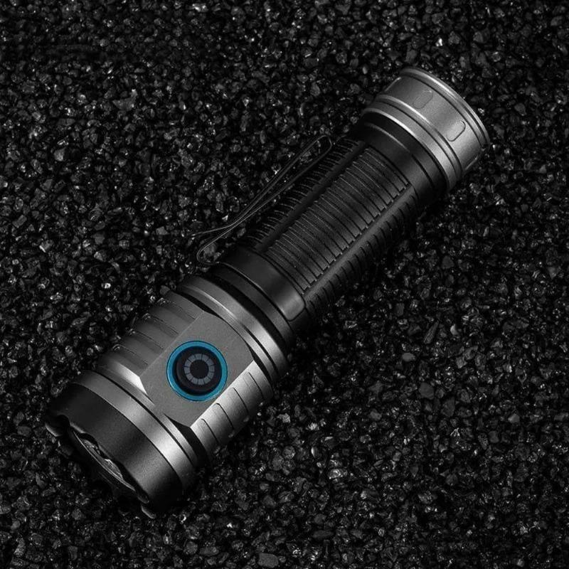 High Bright 3*LED Strong Light Mini Rechargeable Portable Torch Outdoor Aluminum Alloy Tactical Flashlight with Pen Clip