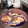 Personalized F-Fairy Tail Round Chair Office Rug - Perfect for Mat, Office Chair & More - Ideal Gift for Birthdays and Holidays