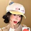 This Is a Description of a Cute and Adorable Japanese-style Fish-themed Cat-ear Beret Hat for Women, Suitable for Layering and Wearing As a School