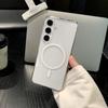 Slim Transparent PC Phone Case For Samsung Galaxy S26 S25 S24 S23 S22 S21 Ultra Plus FE A57 A37 A36 A56 A55 For Magnetic Cover