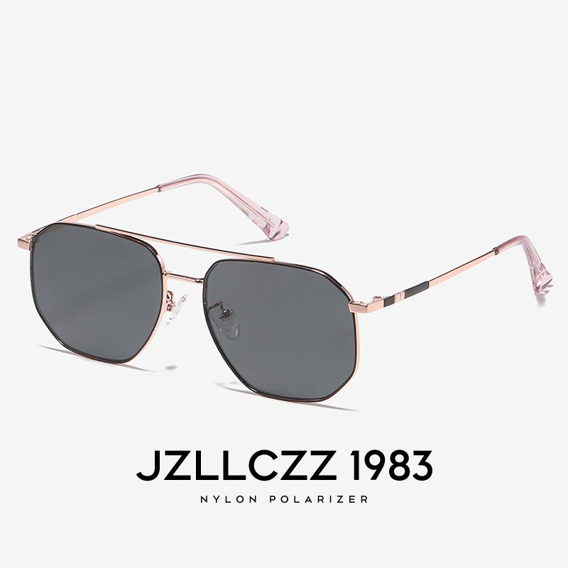 Nylon polarized sunglasses for both men and women, UV protection, high-end, high-definition sunshade glasses