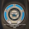Motorcycle Fuel Tank Pad Stickers 3D Tank Protection Decals Waterproof For MT-07 MT 07 2025