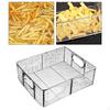 Fritteusenkorb Frittieren Rechteckig Multifunktional Frittieren Servieren Essen Küche Kochen