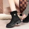 Fashion AIYUQI Women Snow Boots Genuine Leather 2025 New Large Size Anti Slip Women's Winter Boots Fashion Wool Warm Women's Ankle Boots