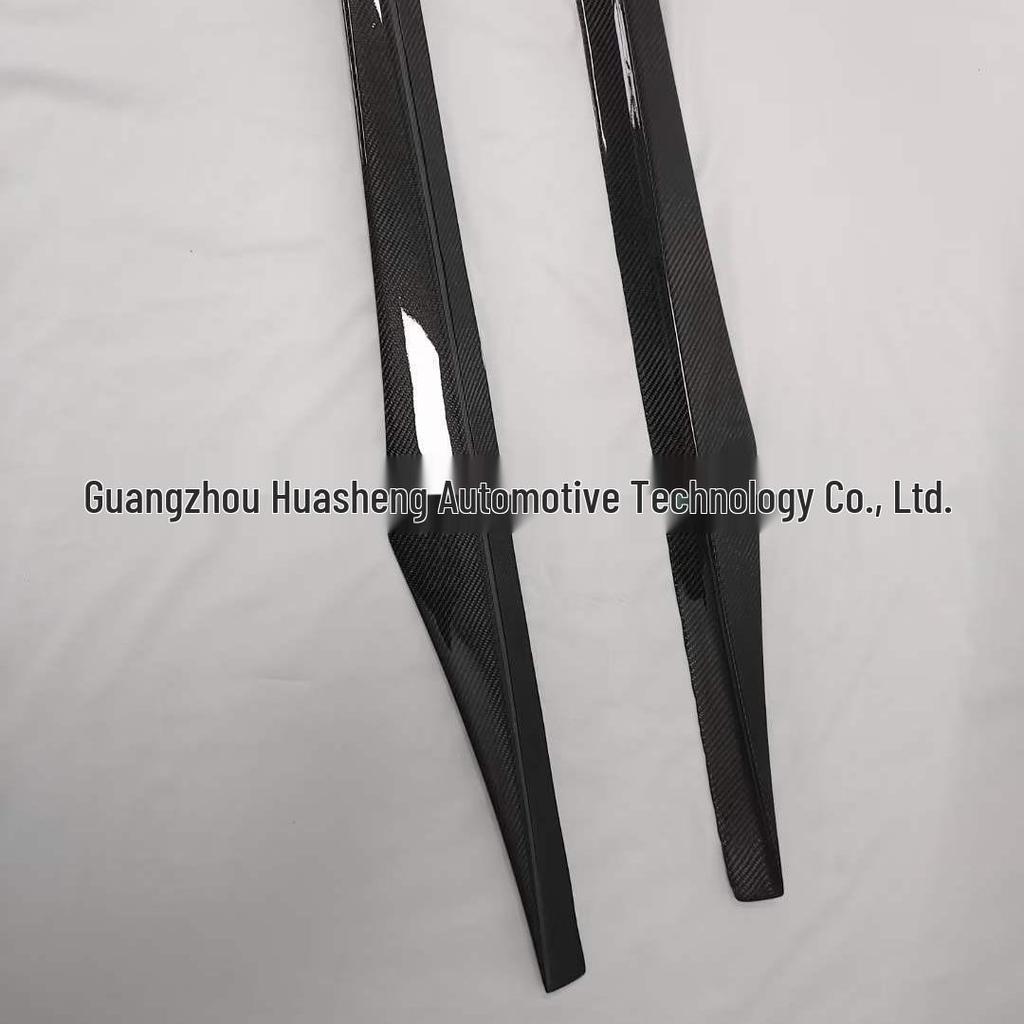 BMW 6 Series F13/F06/M6 Carbon Fiber V-Style Side Skirt Air Deflectors