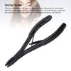 Schwarze Haarverlängerungszange Edelstahl Haarverlängerungsklemme Haarverlängerungsgreifer für Micro Links Micro Loops und Federhaarverlängerungen