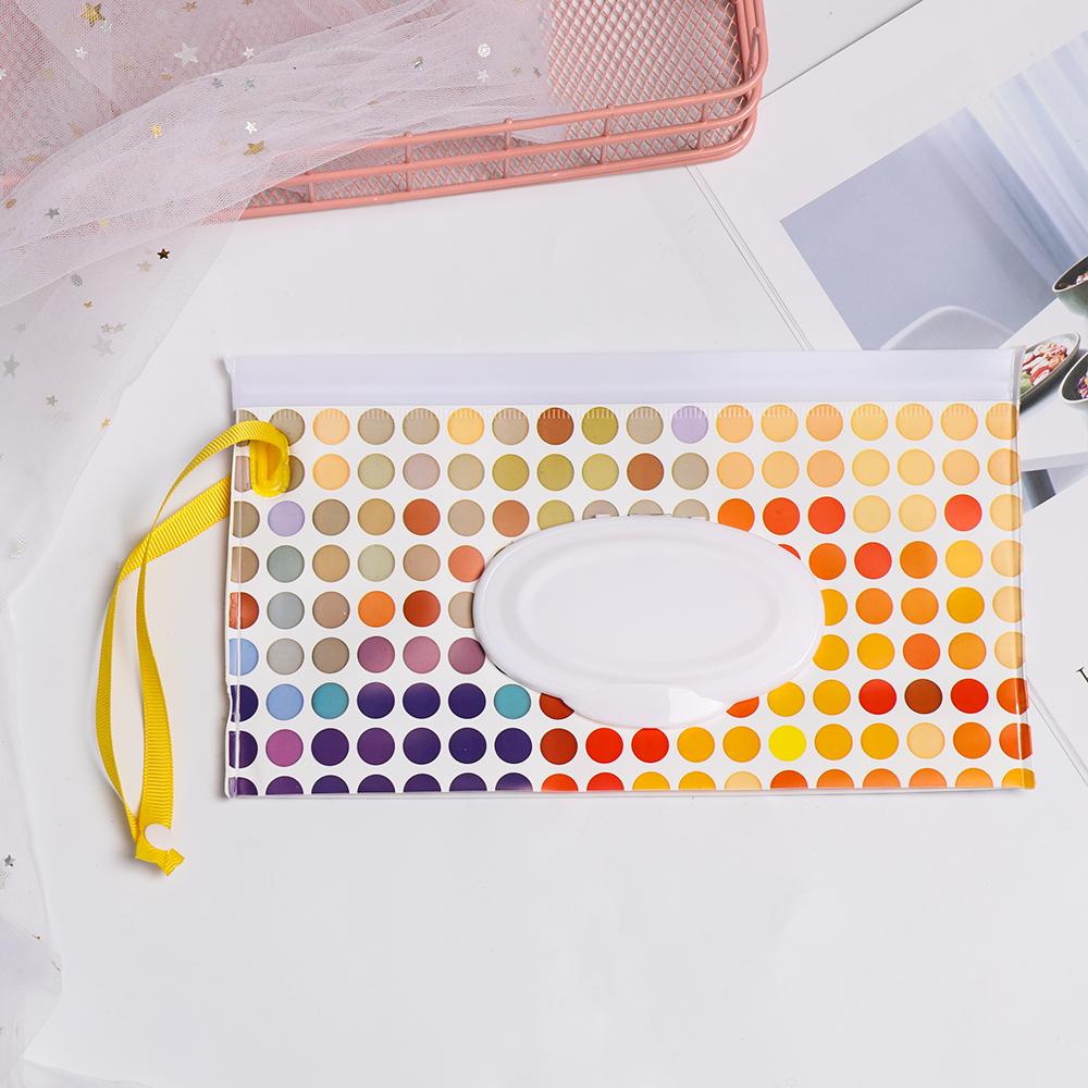 Baby Product Carrying Case Flip Cover Tissue Box Wet Wipes Bag Cosmetic Pouch Stroller Accessories