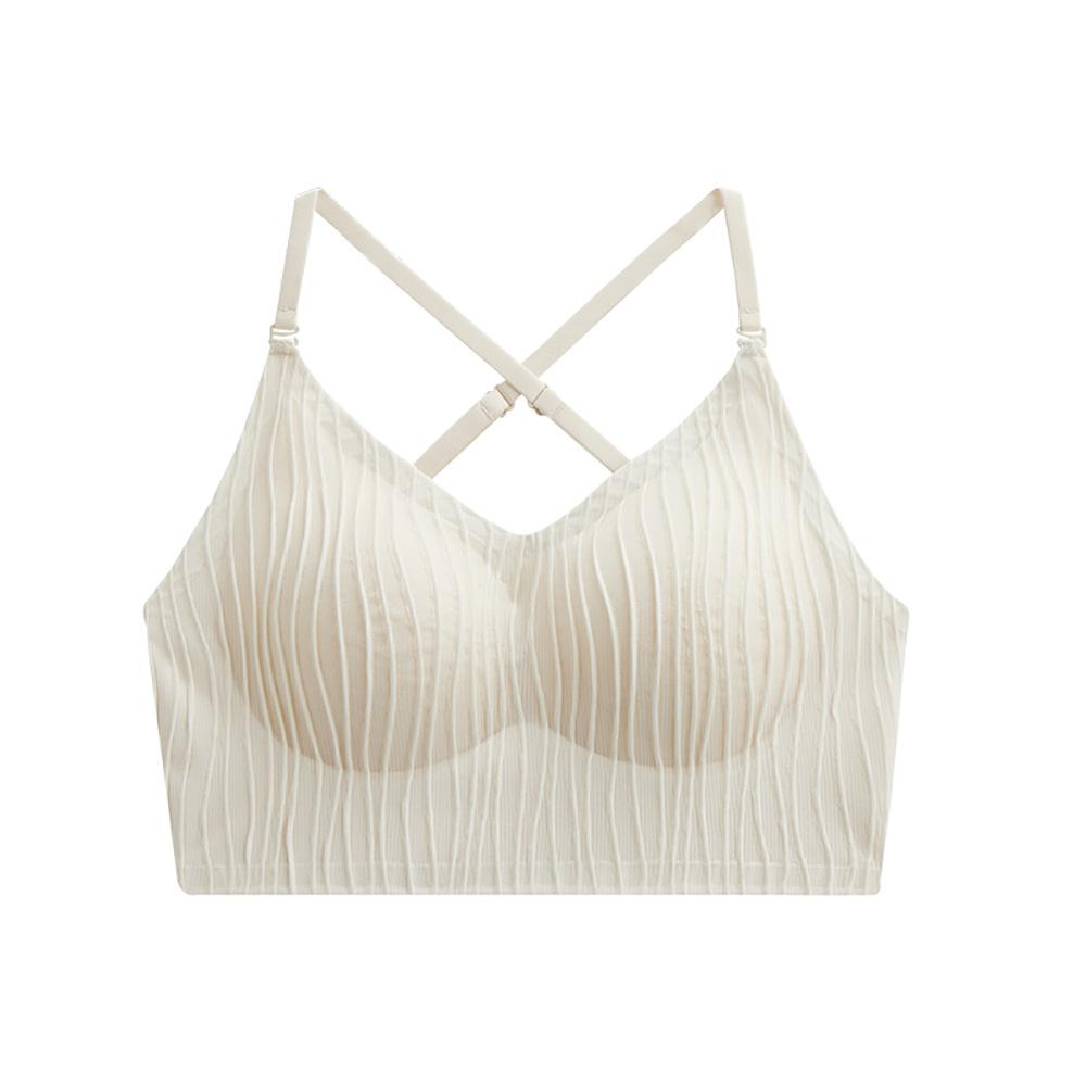 

Новое бесшовное нижнее белье с большой спинкой, антипровисающий сексуальный красивый бюстгальтер с открытой спиной 38/85ABC