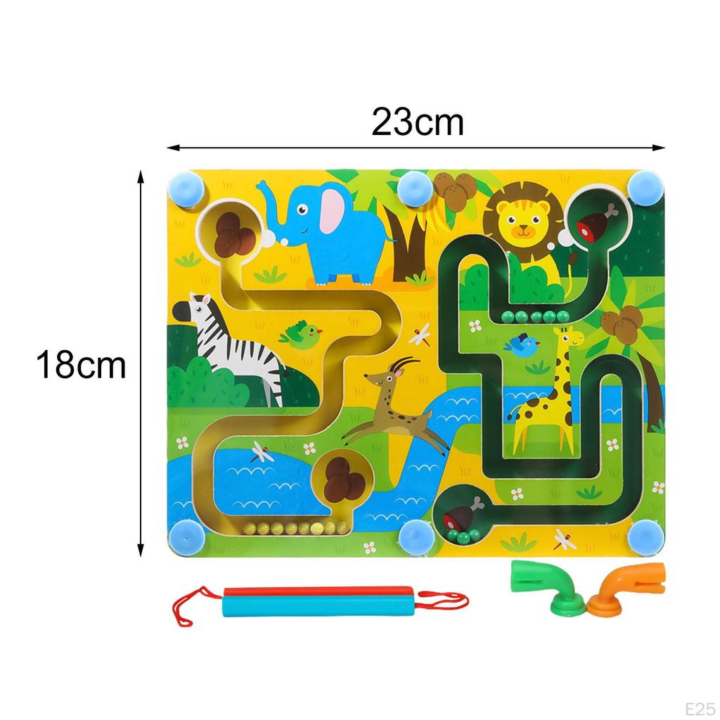 Maze Game Labyrinth Toys Brain Teaser Learning Education Puzzle Children