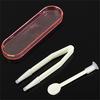 Contact Lens Inserter Remover Soft Tip Tweezer Stick Tool Case Set