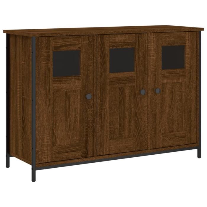 VidaXL Buffet Brown Oak 100x35x70 Cm Engineered Wood 835523