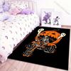 Halloween Skeleton Pumpkin Car Carpet for Living Room Bedroom Sofa Home Decor Non-slip Floor Mat Modern Rugs Holiday Gifts